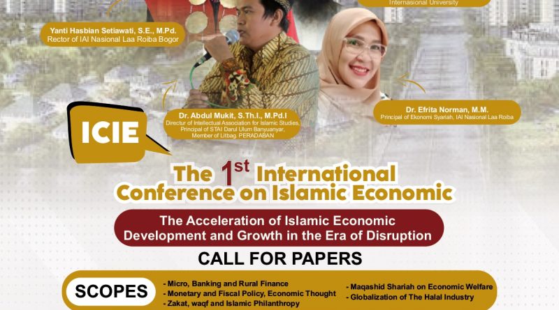 The International  Conference on Islamic Economic